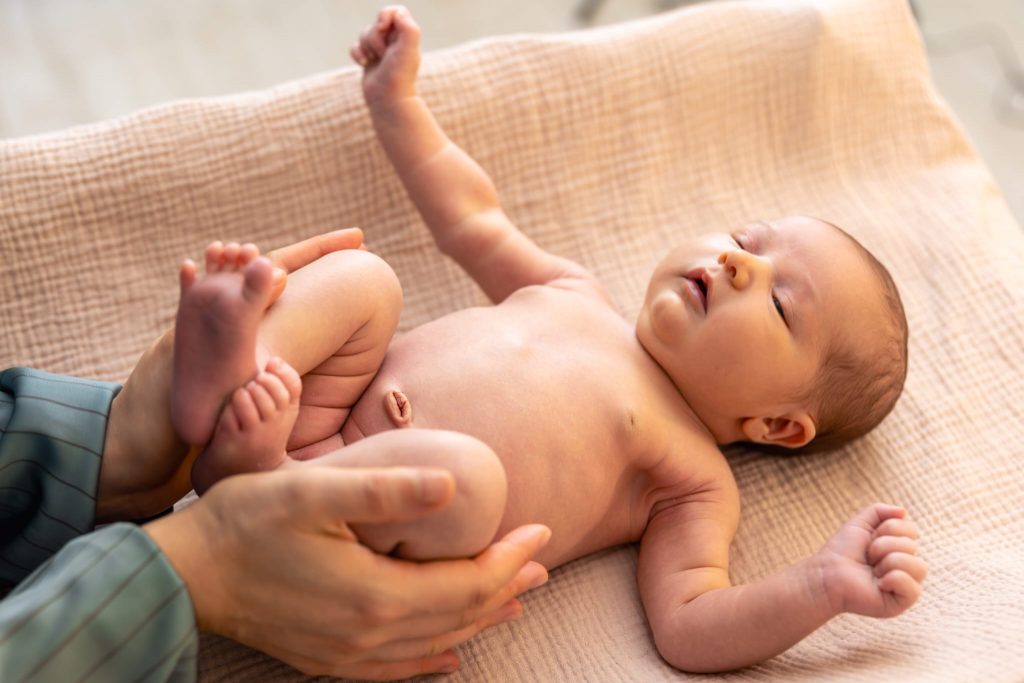 Massage bébé