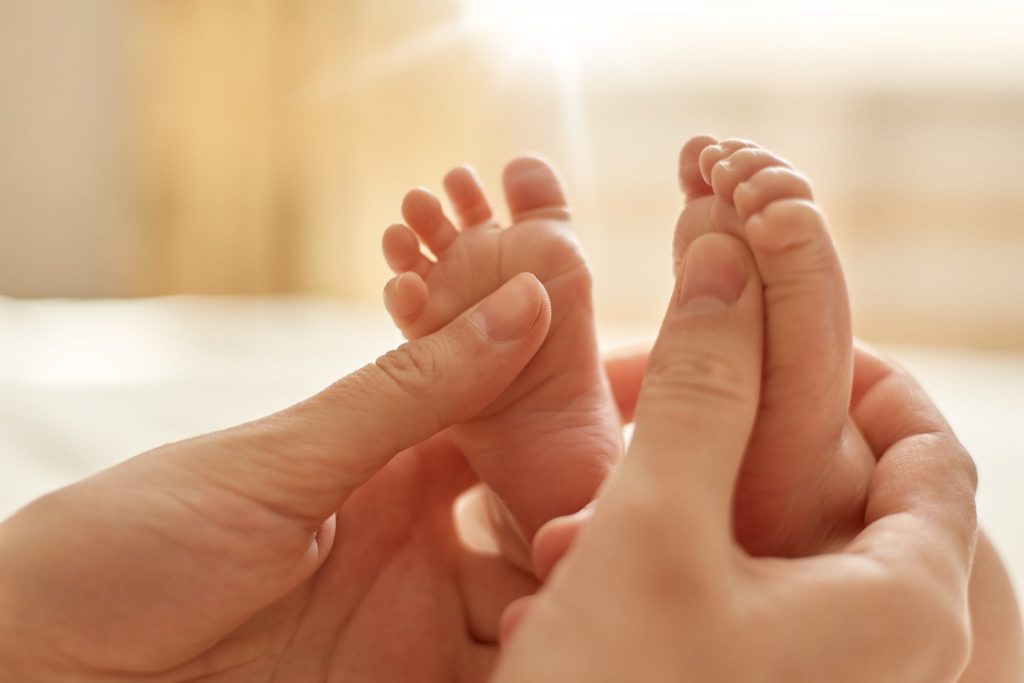 Massage bébé